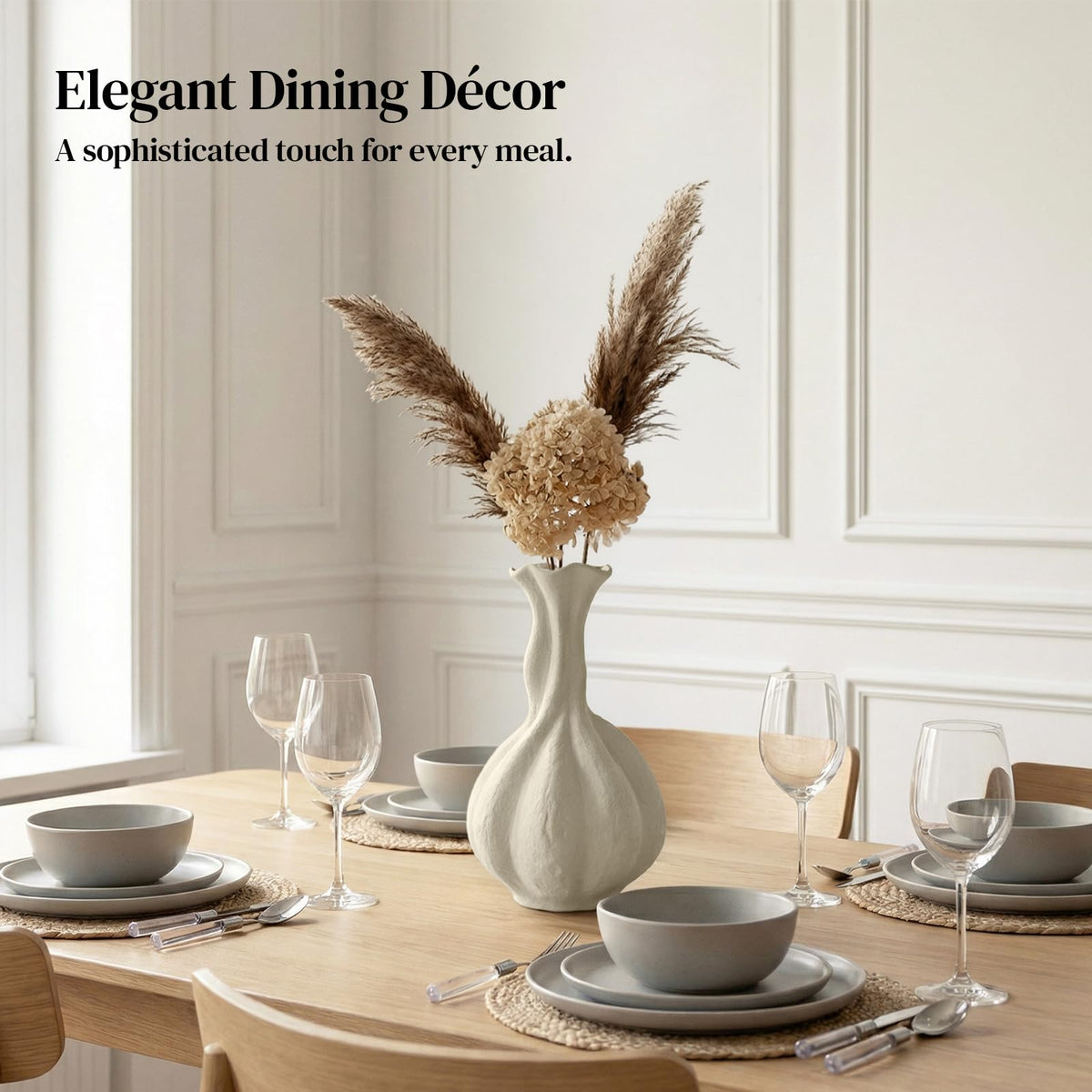 DOWAN table-top vase ideal for stylish dining table centerpieces