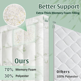 Downcool bamboo viscose surface close-up for soft, airy feel