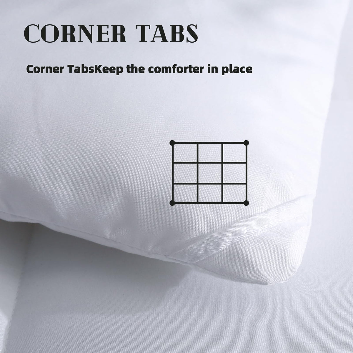 DOWNCOOL Box-Stitch Design prevents fill shifting for smooth loft.