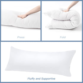 DOWNCOOL breathable microfiber material helps regulate heat for cooler sleep.