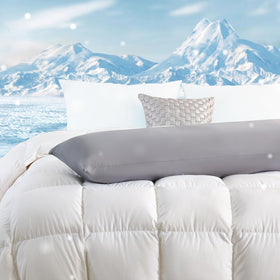 DOWNCOOL cooling cover removable with refreshing skin-friendly fabric.