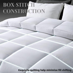 DOWNCOOL Corner Tabs secure with any duvet cover for easy styling.