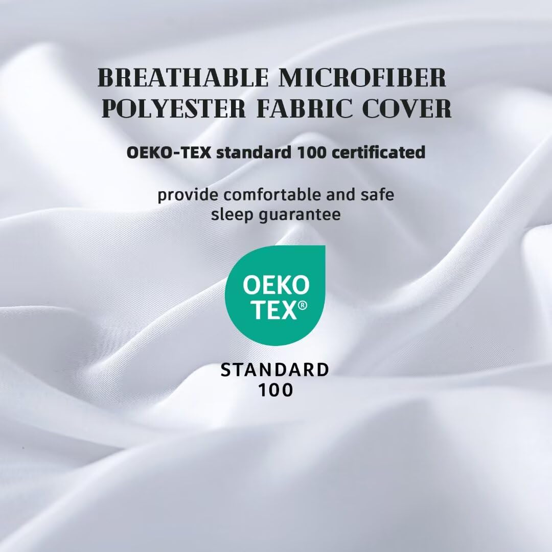 DOWNCOOL Duvet Insert 3D-7D blend delivers balanced warmth without heaviness.