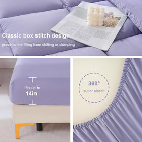DOWNCOOL easy-care bedding is machine washable and quick-drying.