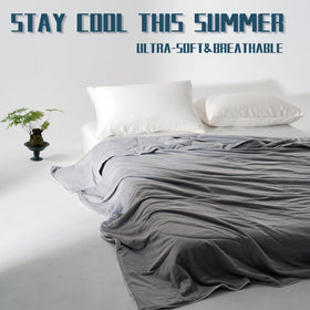 DOWNCOOL gift-ready cooling comforter ideal for birthdays and holidays.