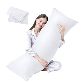 DOWNCOOL luxury full body pillow insert with 20x54 size for back support.