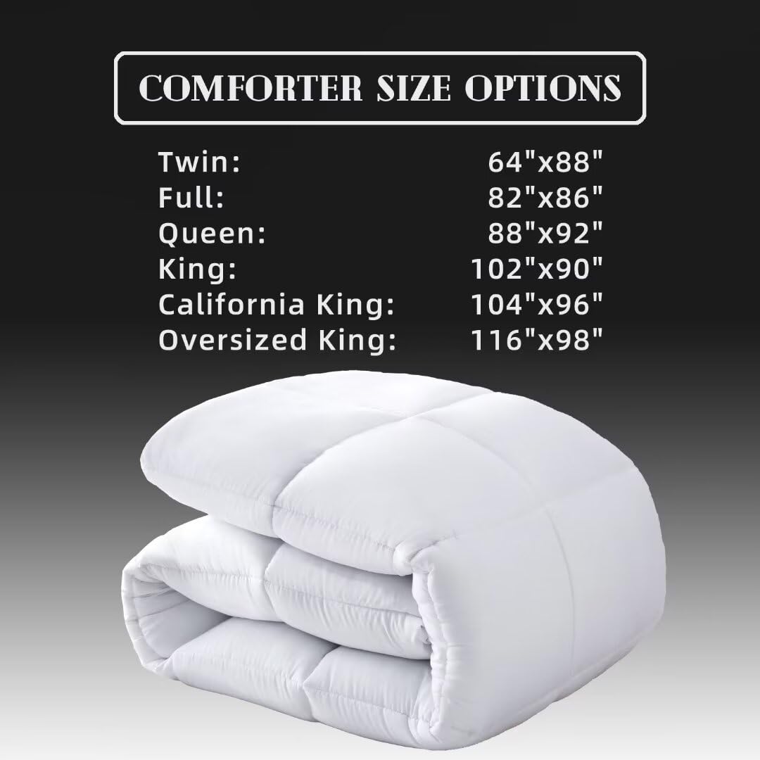 DOWNCOOL Machine-Washable Comforter stays fresh with gentle-cycle cleaning.