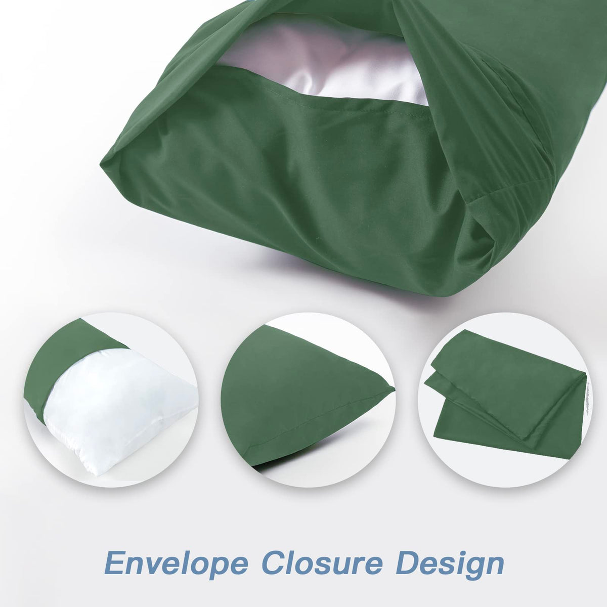 DOWNCOOL machine-washable pillow and cover for simple care