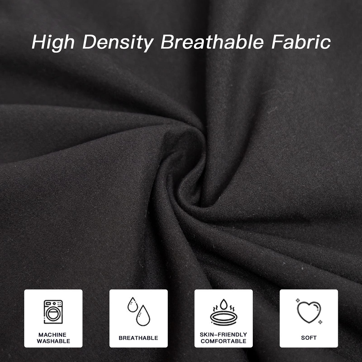 DOWNCOOL microfiber-filled body pillow supports side sleepers and provides back support.