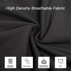 DOWNCOOL microfiber-filled body pillow supports side sleepers and provides back support.
