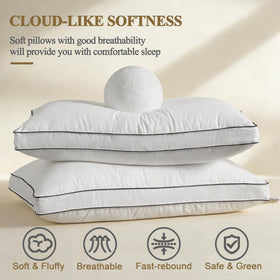 DOWNCOOL breathable 3D cover keeps you cool and dry