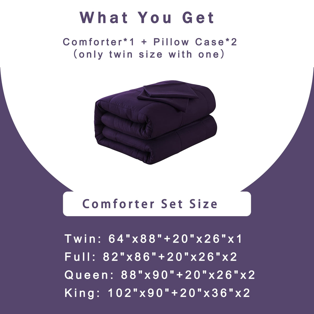 DOWNCOOL queen bed scene conveys cozy sleep-ready setup.