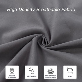 DOWNCOOL soft supportive pillow in bed ideal for reading and lounging.