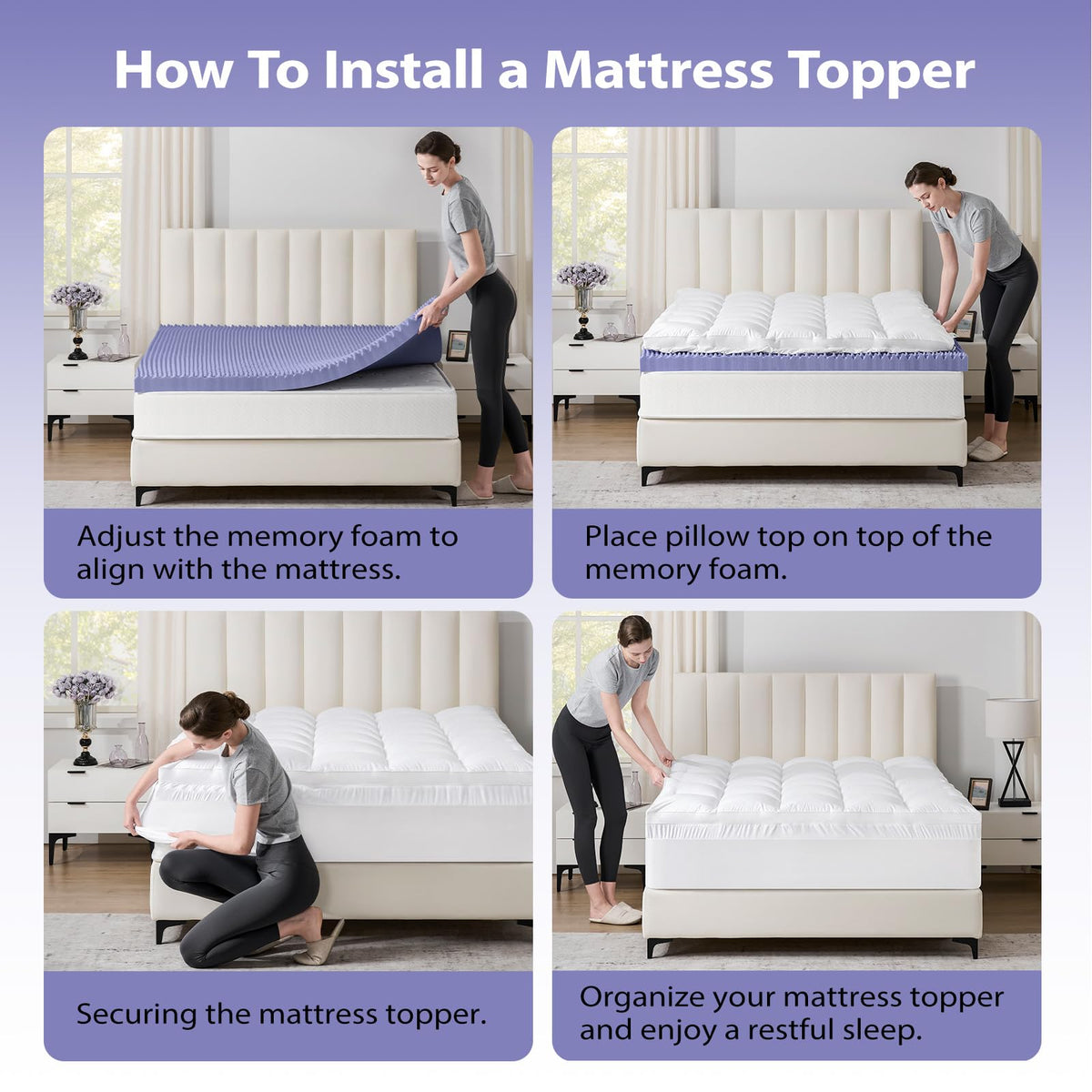 Downluxe certified-safe-materials badge communicates safety and supports a healthier sleep environment.