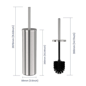 DOWRY modern round holder blends with contemporary bathrooms