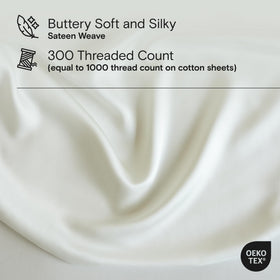 DOZ by SIJO sateen weave texture delivers silky comfort against skin.