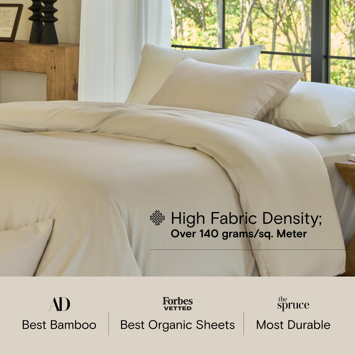 DOZ cooling breathable fabric demonstrates cooling sleep on bed