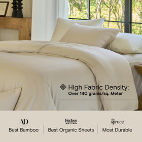 DOZ cooling breathable fabric demonstrates cooling sleep on bed