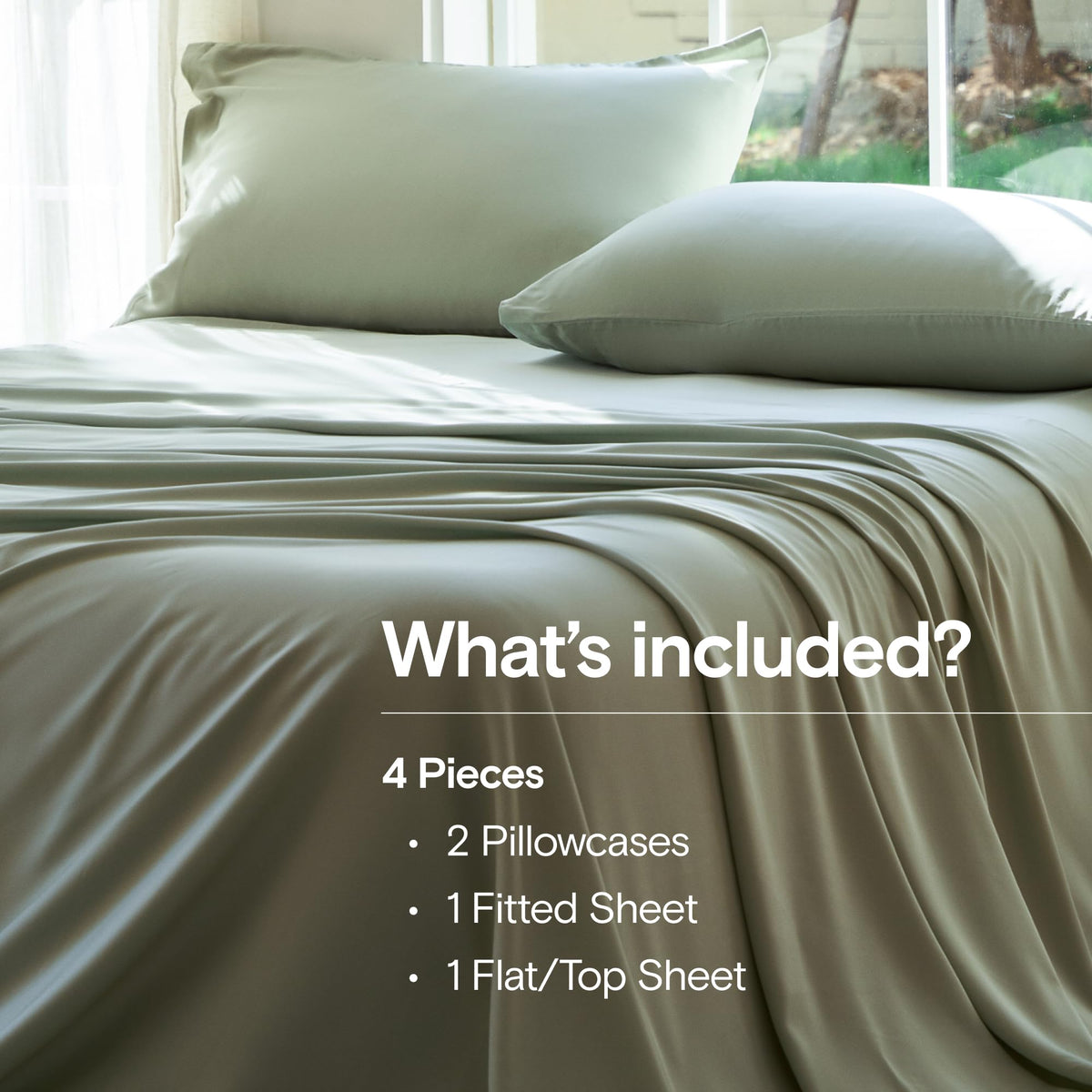 DOZ 16-inch deep-pocket sheets fit most mattresses securely.