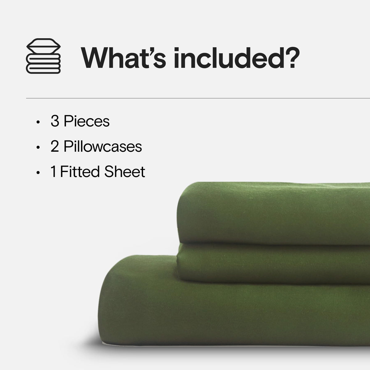 DOZ forest king sheet set layered bed look emphasizes drape and comfort.