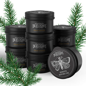 Dr. Killigan's cedarwood chip canisters in a closet serve as a natural moth repellent and closet freshener