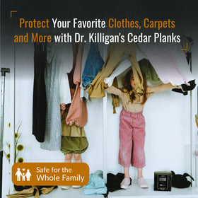 Dr. Killigan's Cedarwood Planks absorb odors in shoes with cedar oils for lasting freshness.