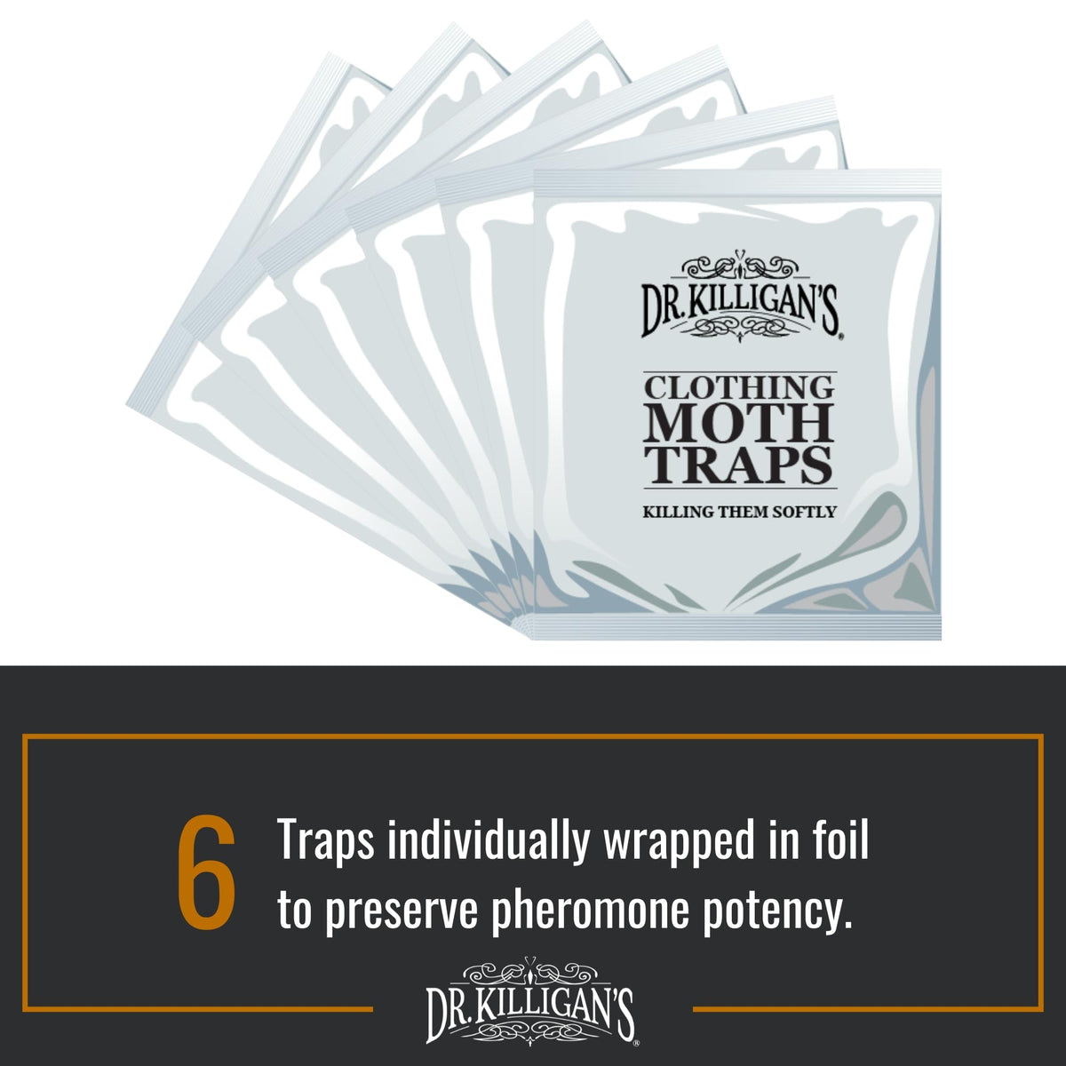 Dr. Killigan's traps protect fur and cashmere via pheromone-based moth control.