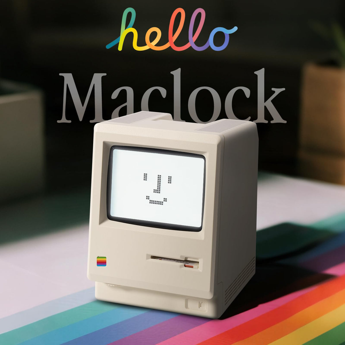 Dralaw Maclock top dial enables quick alarm setup with multiple options.
