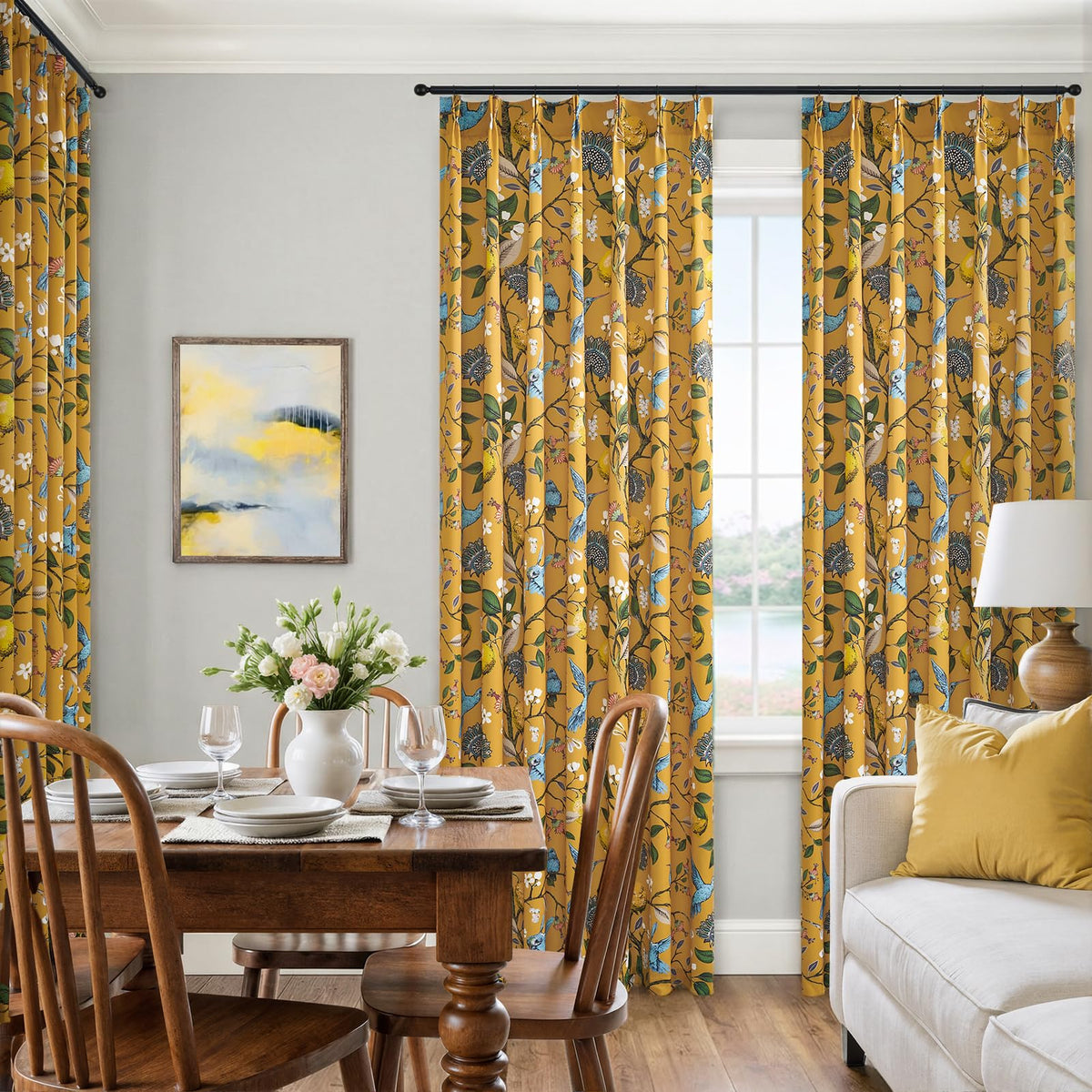 Drapenova curtain draping showcasing elegant folds and structure.