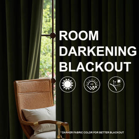 Drapenova machine-washable velvet curtains stay vibrant after washing