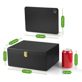 Minimalist DRASTAR box complements any decor.