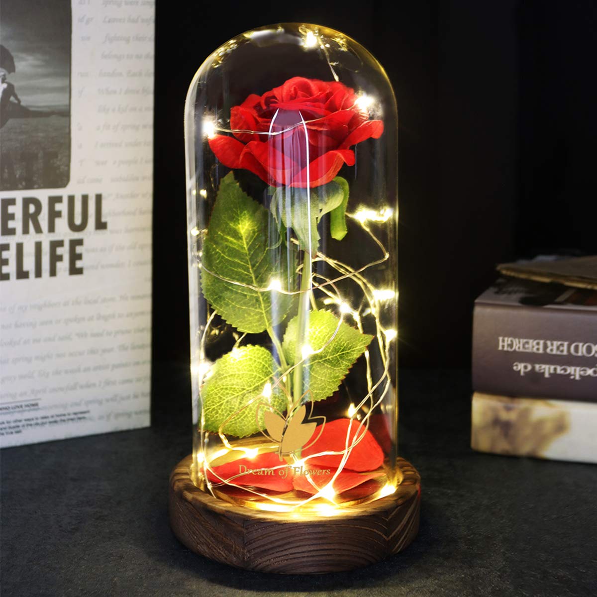 Dream of Flowers Mother's Day rose gift box presents a ready-to-gift surprise.