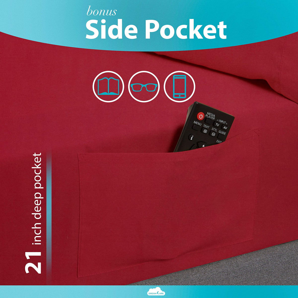 DREAMCARE brushed microfiber offers soft touch and durable comfort