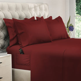 DREAMCARE king-size sheets set with extra-deep pocket for secure fit