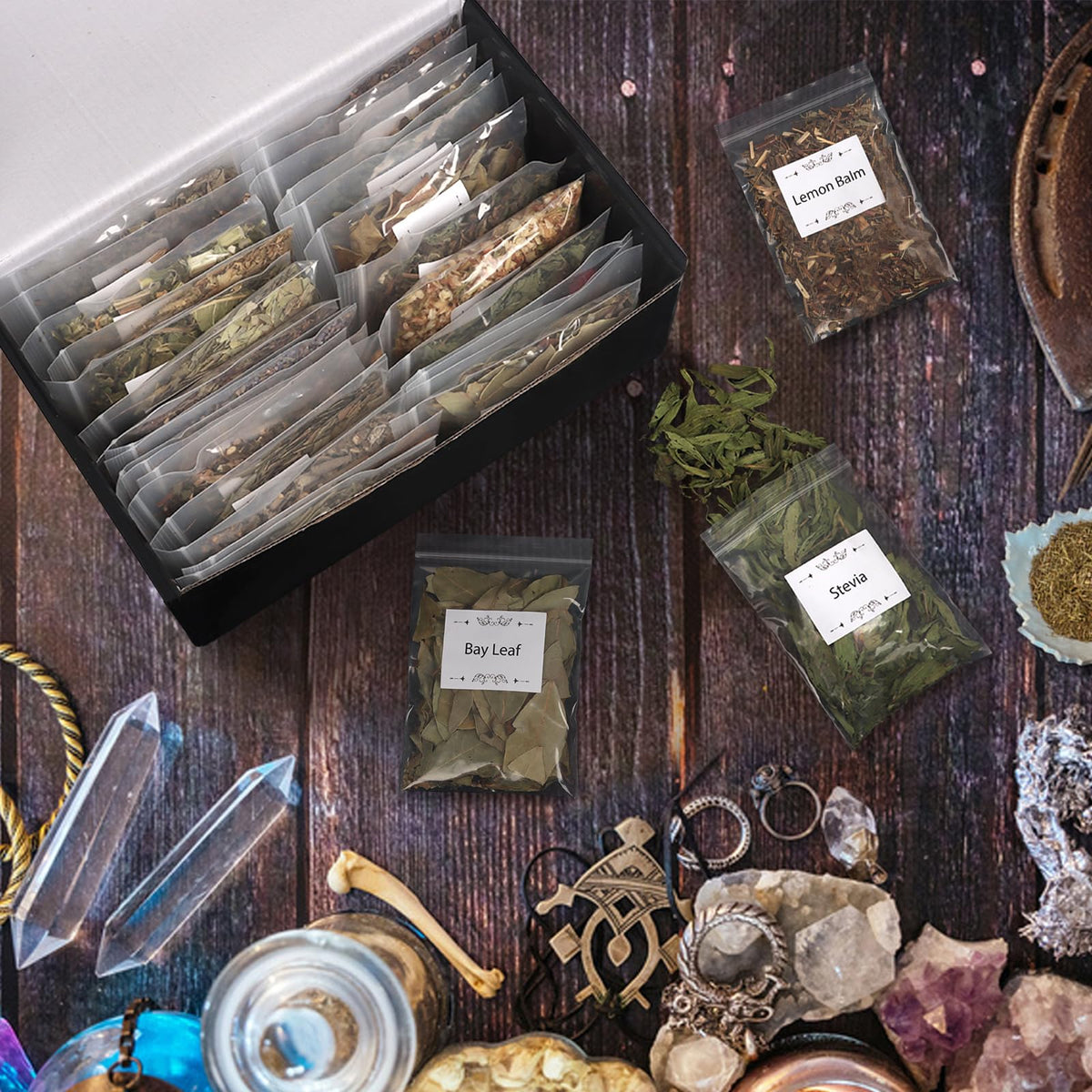 DreamdaMoonnly organic-dried-herbs preserved for potent crafts and spellcraft