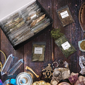 DreamdaMoonnly organic-dried-herbs preserved for potent crafts and spellcraft