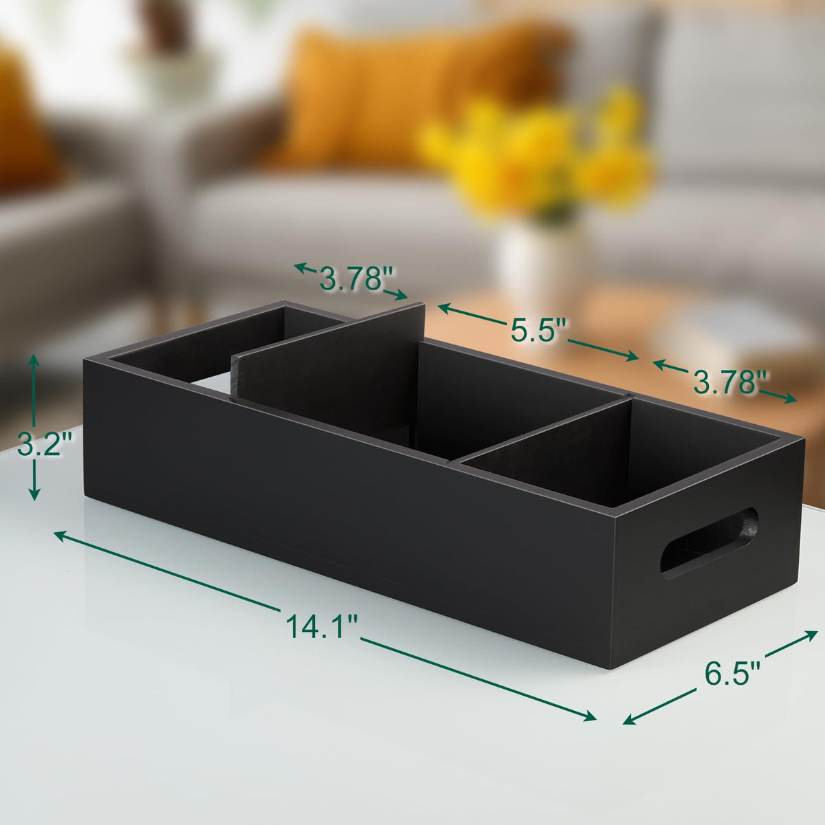 Dreamkey pine basket ideal for pantry and bathroom organization