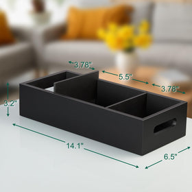 Dreamkey pine basket ideal for pantry and bathroom organization