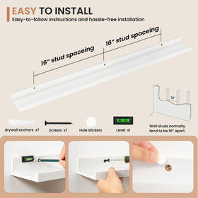 Dreamland wall-mount installation guide signals quick, secure mounting.