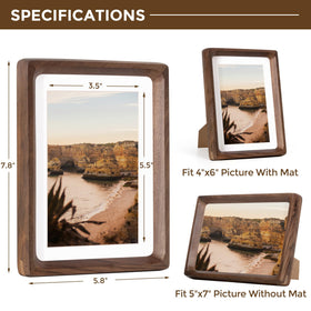 Dreamland walnut-wood texture highlights natural grain for warm décor.