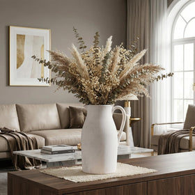DREAMLOOM cottage-core vase blends boho and farmhouse styles.