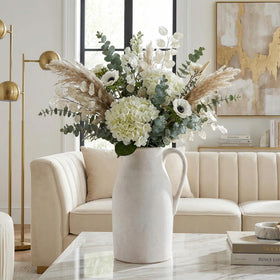 DREAMLOOM versatile vase for fresh, faux, or dried botanical displays.