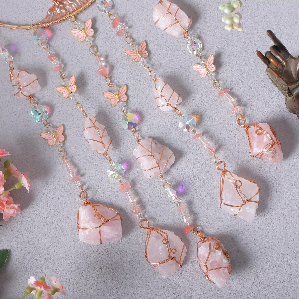 Dreamocean pink dream catcher as serene bedroom decor