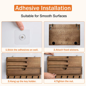 DreamPossible easy installation with drilling or adhesive options.