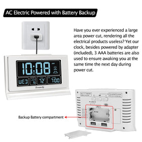 DreamSky alarm clock ascending alarm wakes you gradually with snooze.