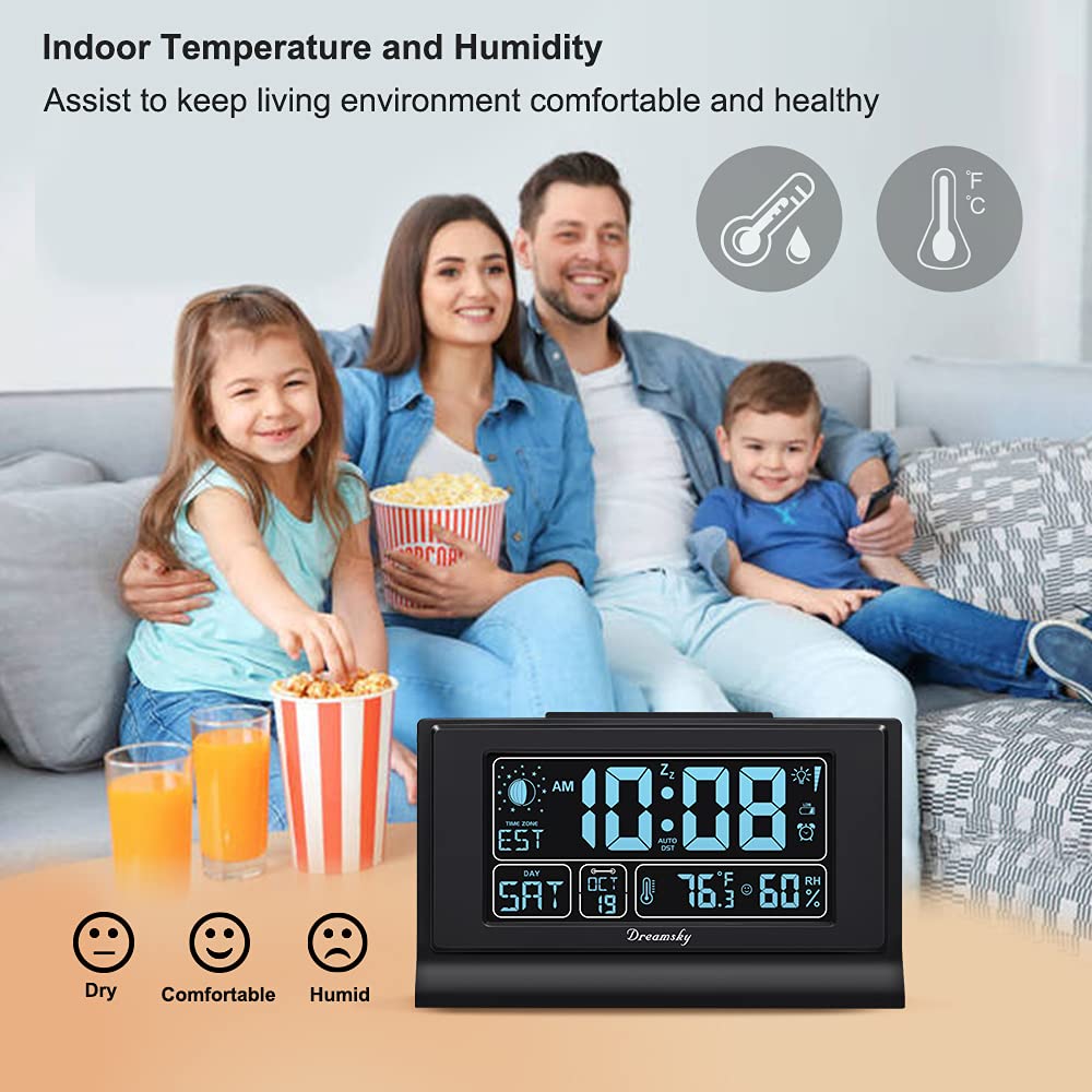 DreamSky brightness and dimmer reduce night glare.