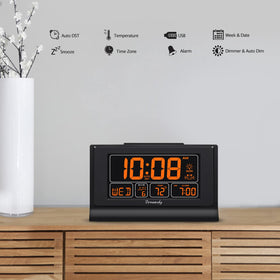 DreamSky ascending alarm with snooze helps you wake gradually.