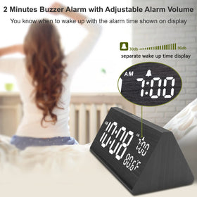 Adjustable alarm volume on DreamSky clock for personalized wakeups