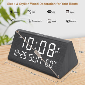 DreamSky clock uses adapter power and memory to preserve settings.