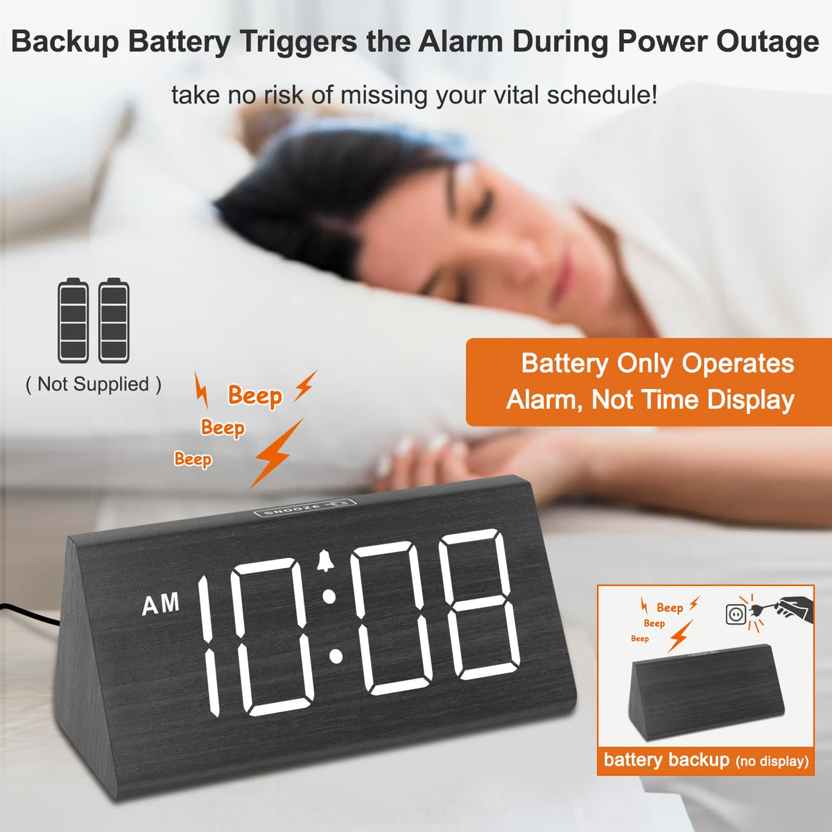 DreamSky display with 5-level brightness controls for day and night comfort.